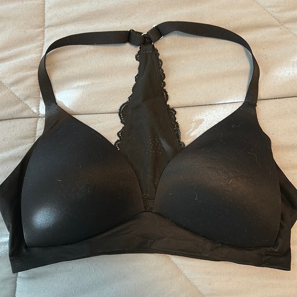 ✨2 for $10✨ Black Aerie Wireless Bra - Picture 1 of 2